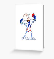 earthworm jim Greeting Card