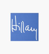 Hillary Signature Art Board