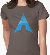 Arch Linux Logo Women's Fitted T-Shirt