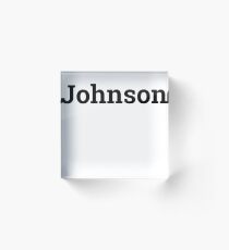 Jack Johnson Acrylic Block