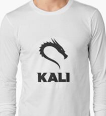 Kali GNU + Linux Logo Long Sleeve T-Shirt