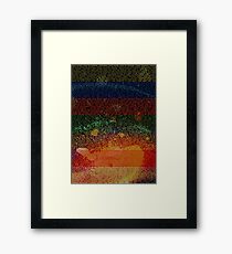 Radiohead - In Rainbows Album Lyrics Design #1 Framed Print