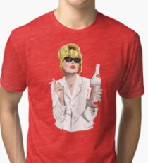Patsy Stone AbFab Cheers Darling Tri-blend T-Shirt