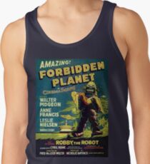 Vintage Sci-fi Movie Forbidden Planet, Robot Men's Tank Top
