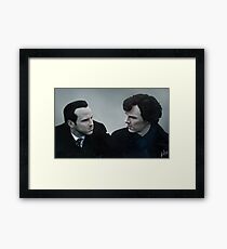 We're Just Alike, You and I Framed Print