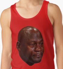 Crying Jordan Tank Top