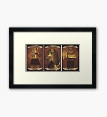 Buffy Occult Cards Framed Print