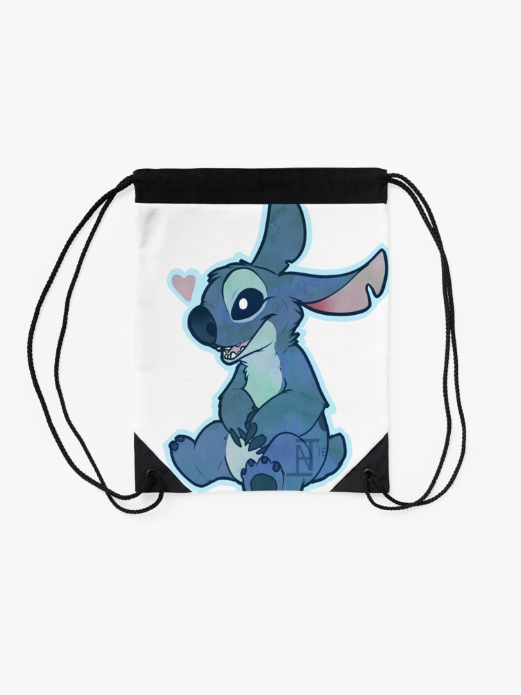 "stitch" Drawstring Bag by BounceCat Redbubble