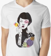 Put on Some Colour! (version 2) Men's V-Neck T-Shirt