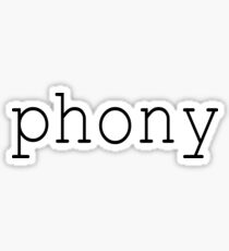 Phony Sticker