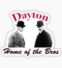 Dayton Home of the Bros Sticker