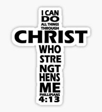 I CAN DO ALL THINGS Sticker