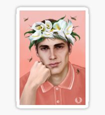 Flower King Sticker