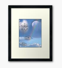 moon beam Framed Print