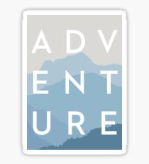ADVENTURE - Blue Mountain Range Sticker