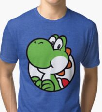 Yoshi Hello Tri-blend T-Shirt