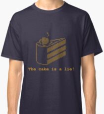 The cake is a lie! (fanart) Classic T-Shirt