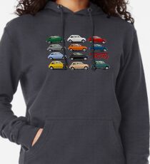 Sudadera con capucha ligera Vista lateral Fiat 500