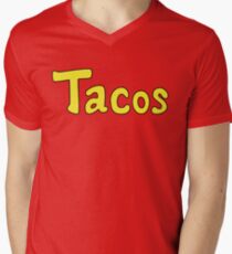 Tacos! Men's V-Neck T-Shirt