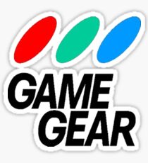 Game Gear Logo Sticker