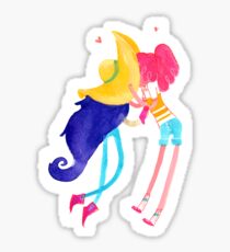 Bubbline Kisses Sticker