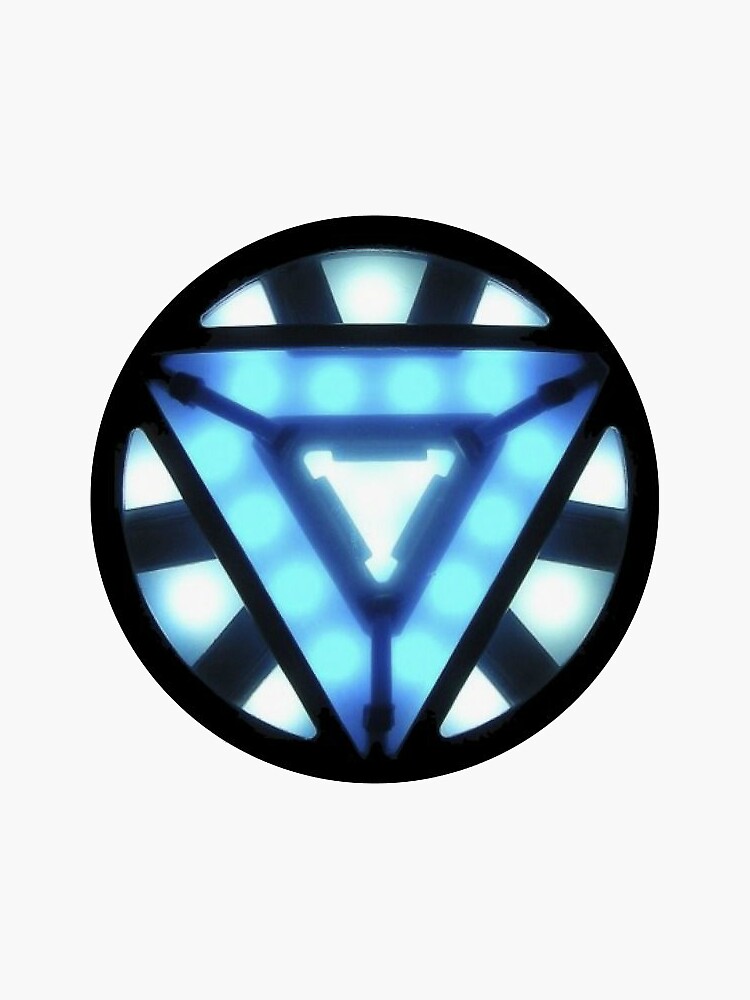 "Arc Reactor" Stickers by MikeyDowney | Redbubble