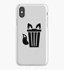 Furry Trash Icon iPhone Case/Skin