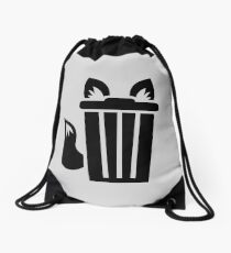 Pelz Trash Icon Rucksackbeutel