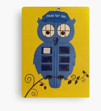 WHO OWL Canvas Print