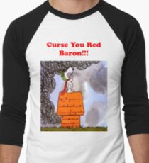 Curse you Red Baron! Men's Baseball ¾ T-Shirt