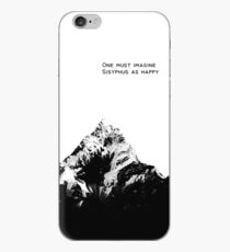 One Must Imagine Sisyphus as Happy iPhone Case