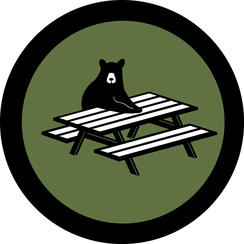 "4chan /Out Bear Patch" Stickers by MarvellousMo | Redbubble