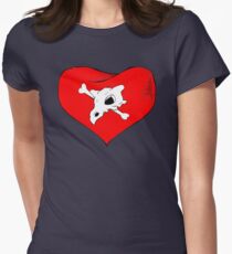 cubone loves mommy Women's Fitted T-Shirt