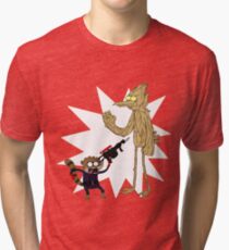 Rocket Rigby and Mordegroot Tri-blend T-Shirt