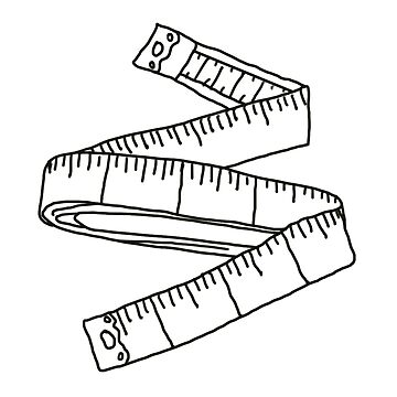 One continuous line drawing of an tape measure. One line concept graphic  design vector illustration of building construction tools 29343204 Vector  Art at Vecteezy