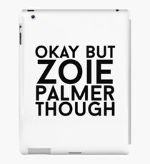 Zoie Palmer iPad Case/Skin