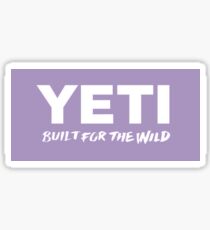 Purple Yeti Logo Sticker