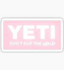 Pink Yeti Logo Sticker