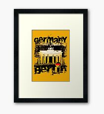 EURO BERLIN Framed Print
