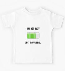 Lazy Buffering Kids Tee