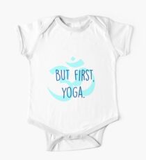 But first, yoga One Piece - Short Sleeve