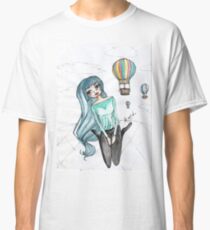Girls and balloons - Manga Classic T-Shirt