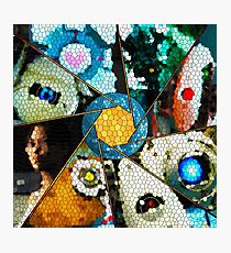 Portal 2 - Stained Glass Photographic Print