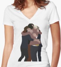 a whole lotta history Women's Fitted V-Neck T-Shirt
