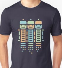 Acorn Rocket Bots Multi Unisex T-Shirt