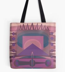 Ediemagic Quilted Time Traveller Tote Bag