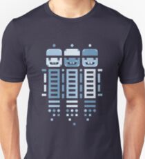 Acorn Rocket Bots Blue Unisex T-Shirt