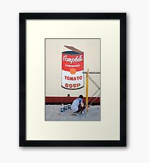 Imitating Warhol in Cienfuegos, Cuba Framed Print