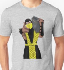 GET OVER HERE AND LISTEN TO THESE DOPE BEATS Slim Fit T-Shirt