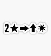 Second Star to the Right & Straight on til Morning Sticker